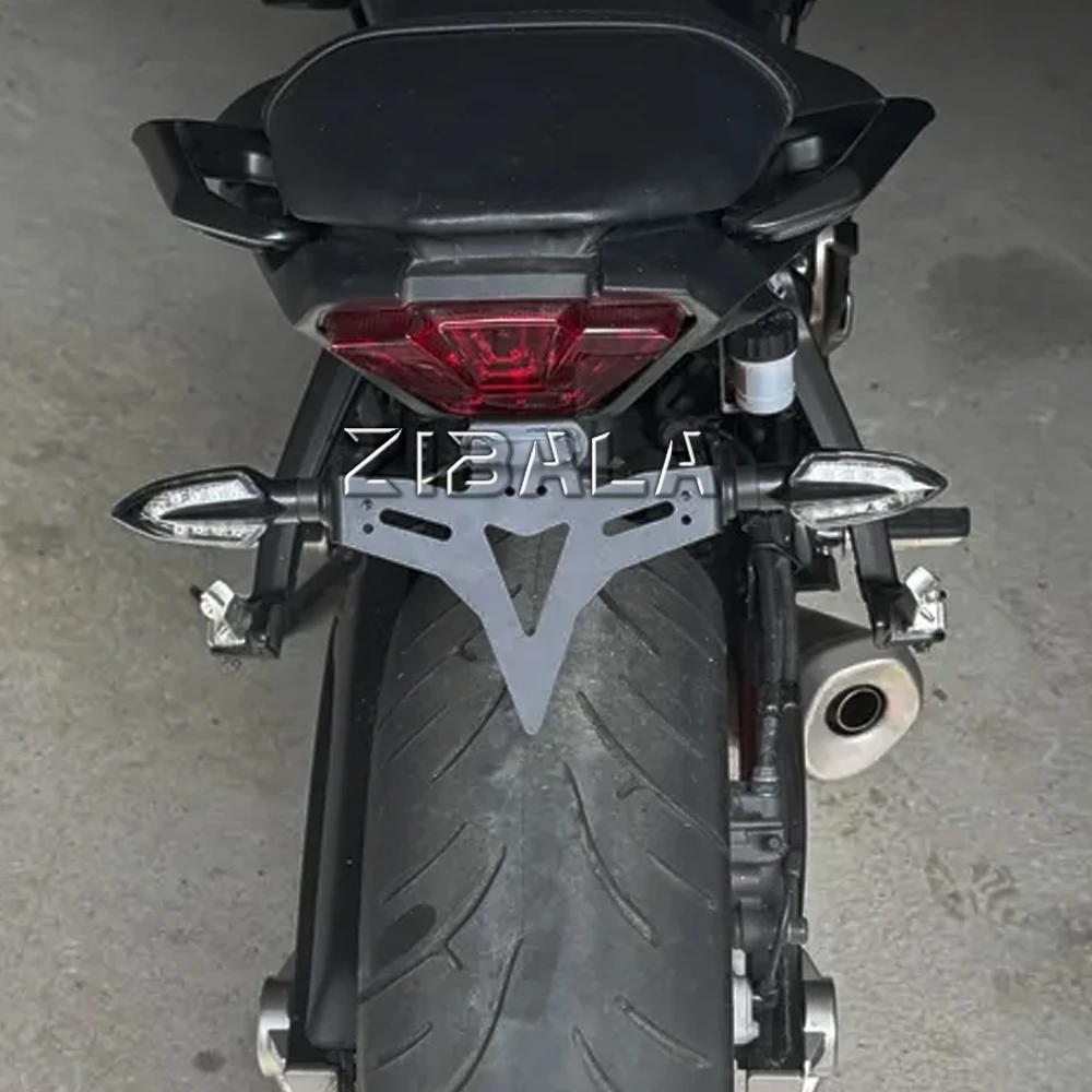 For Yamaha FZ-07 MT-07 YZF R7 FZ07 MT07 YZFR7 2013-2026 Motorcycle License Plate Holder Fender Eliminator Registration Bracket
