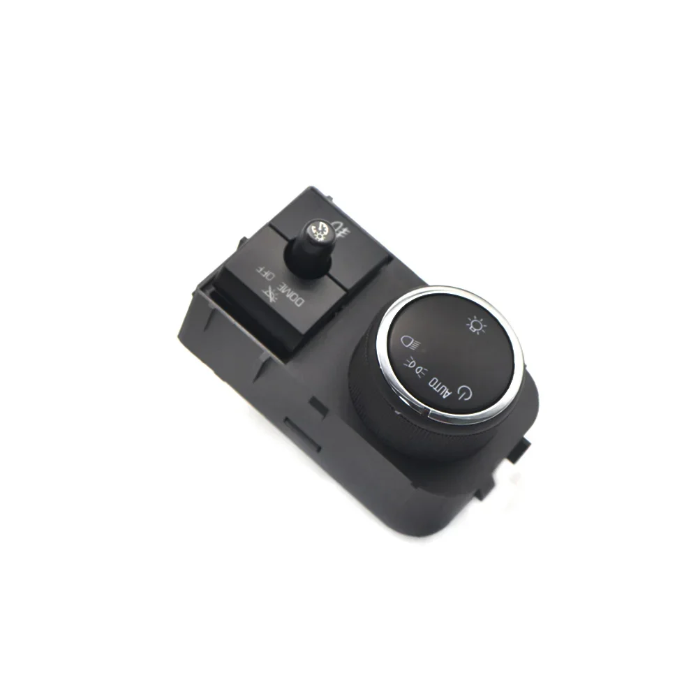 Car 25858705 Black Headlight Fog Light Lamp Control Switch 15926099 for Cadillac Chevrolet Silverado Suburban GMC Sierra Yukon