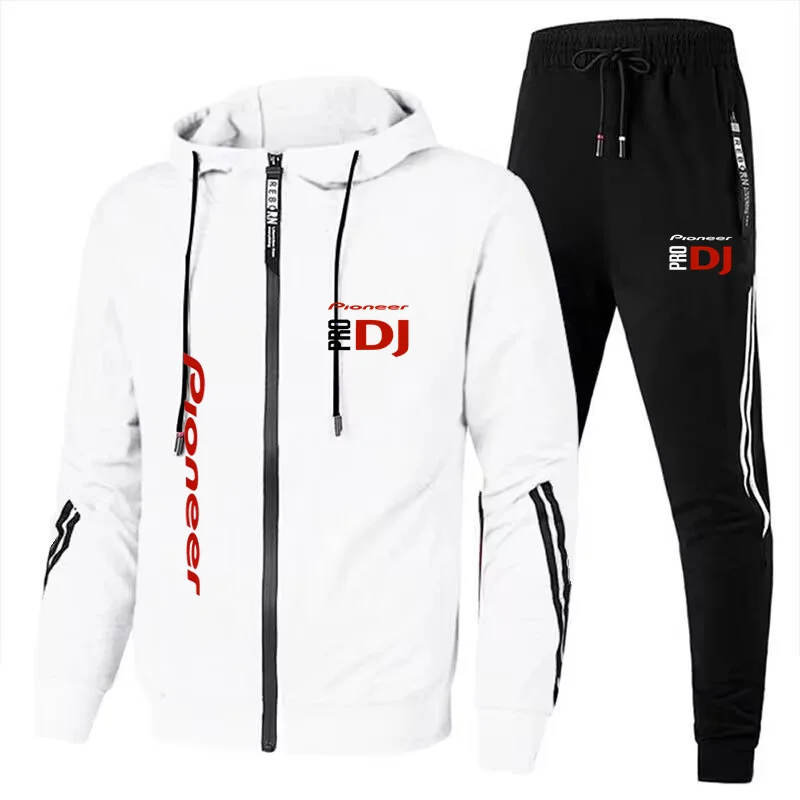 Brand Men Tracksuit 2 Pieces Men\'s Winter Jacket Casual Zipper Jackets Sportswear+Pants Sweatshirt Sports Suit Men Sets Clothing