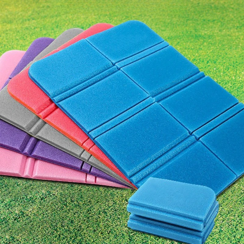 

1Pc Foam XPE Folding Cushion Beach Camping Portable Moisture Proof Mats Outdoor Portable Waterproof Small Picnic Pad 5 Colors