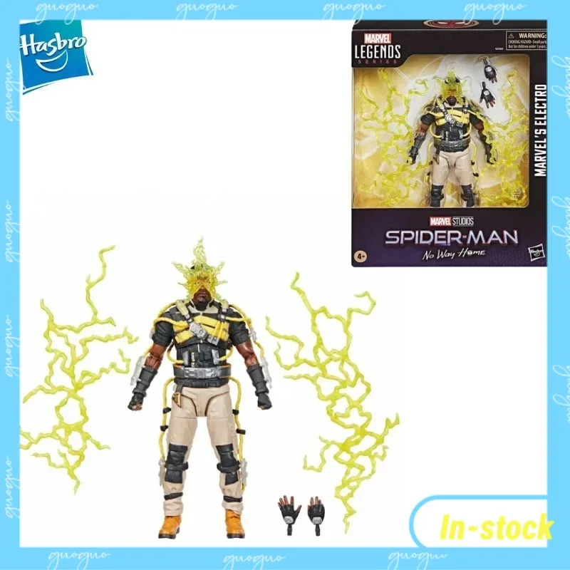 

Hasbro Marvel Legends Series Spider-Man Electro Action Figure Collectible Model Toy Gift
