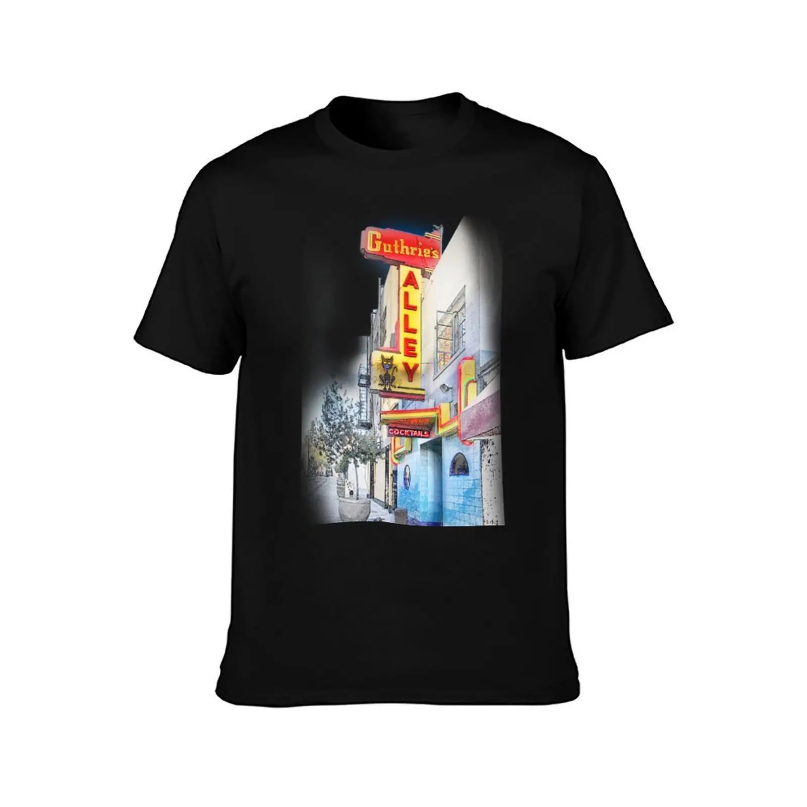 Guthries Alley Cat Bakersfield T-Shirt Odor Resistant Short Sleeve Top T-Shirt