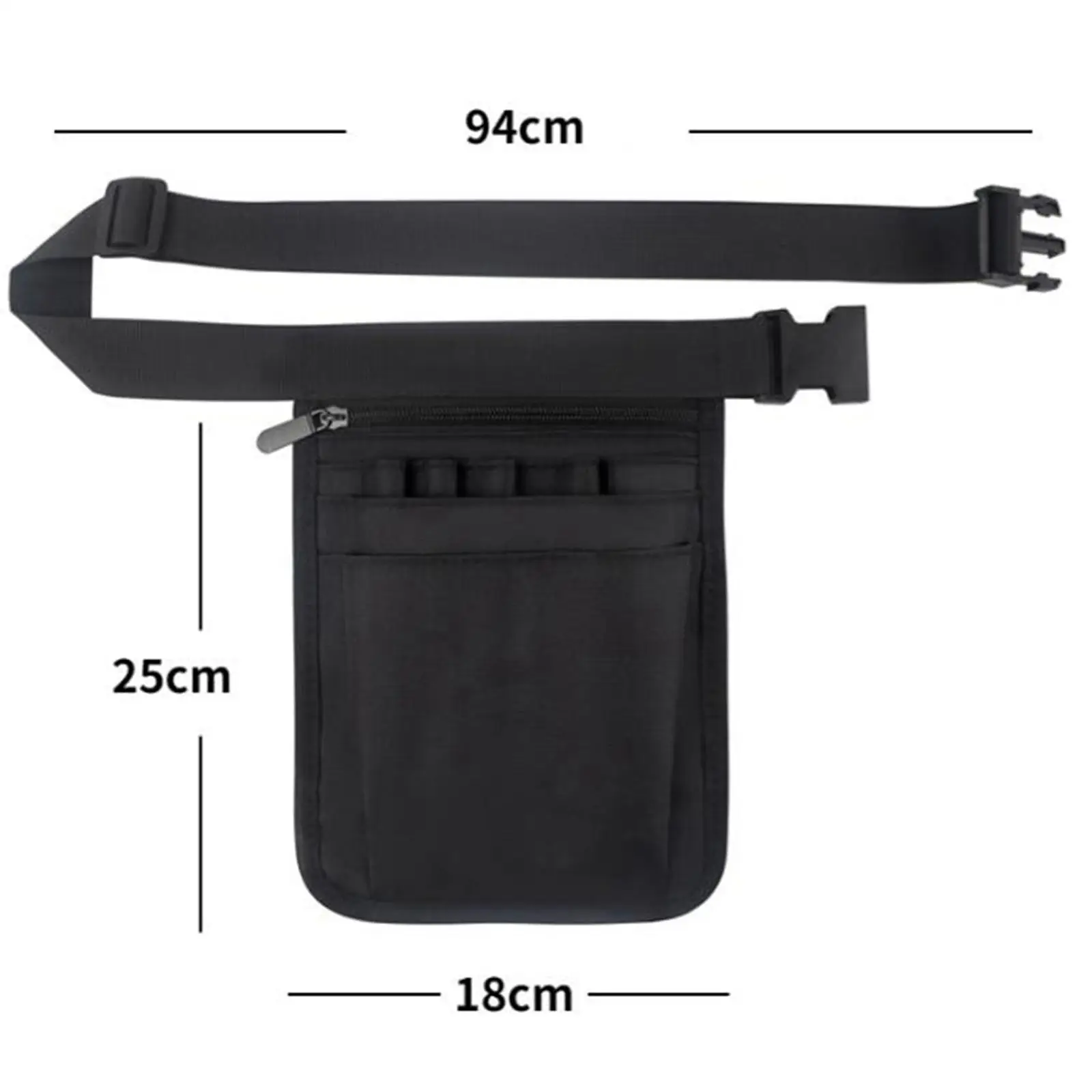 قابل للتعديل ممرضة المنظم حزمة مراوح متعددة جيب فائدة الخصر حقيبة حقيبة للتخزين للموظفين الطبيين ومجموعات الرعاية