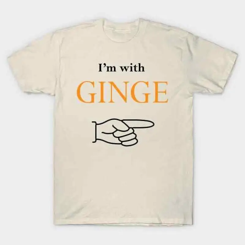 

Футболка I'm with Ginge Ginger Day Appreciation S 5XL Быстрая доставка