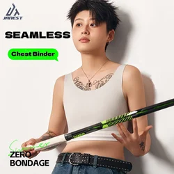 Women Seamless Chest Binder Sports Binder Pullover Chest Binder Half Binder Seamless Sports Bra [3 Colors]