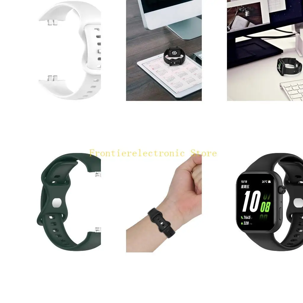 

G8DB Sport Band Silicone Wrist Straps Bracelets Fit For ROSSINI 2i Quick Release Belt