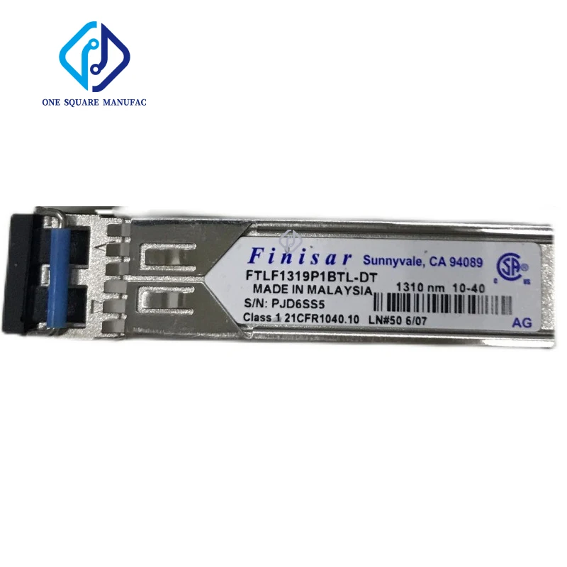 Module optique double fibre monomode Finisar FTLF1319P1BTL-DT 10G 1310nm SFP