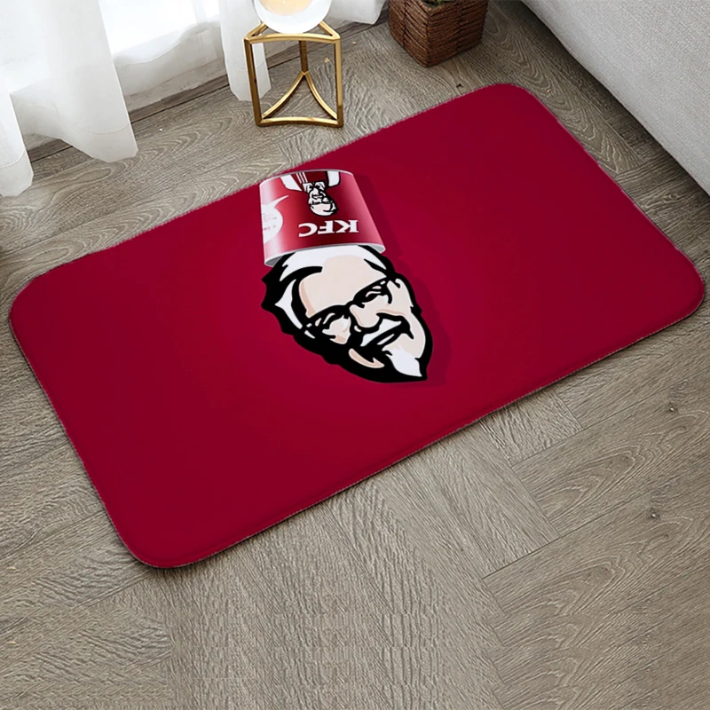 Door Mat Living Room K-KFC Rugs Foot Carpets Entrance Doormat Bath Rug Floor Mats Non-Slip Kitchen Carpet Hallway Mat Home Decor