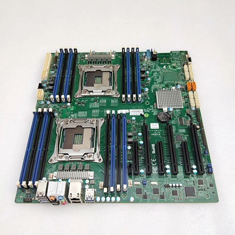 For Supermicro Workstation Motherboard X10DAi Design Rendering Mechanical Modeling Video Editing Virtual Simulation Hot