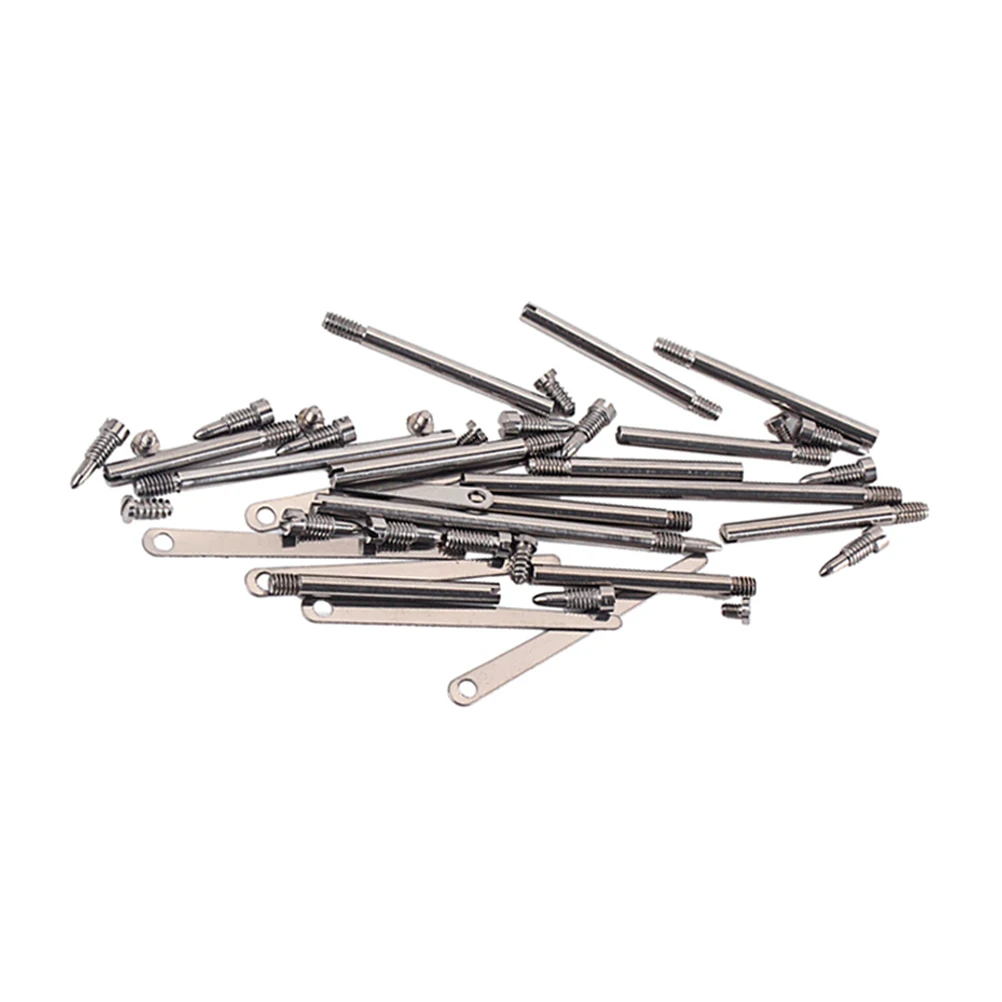 

41 Pcs Screws Saxophone Accessories Combination Repair Shaft Rod Tool Silver Parts