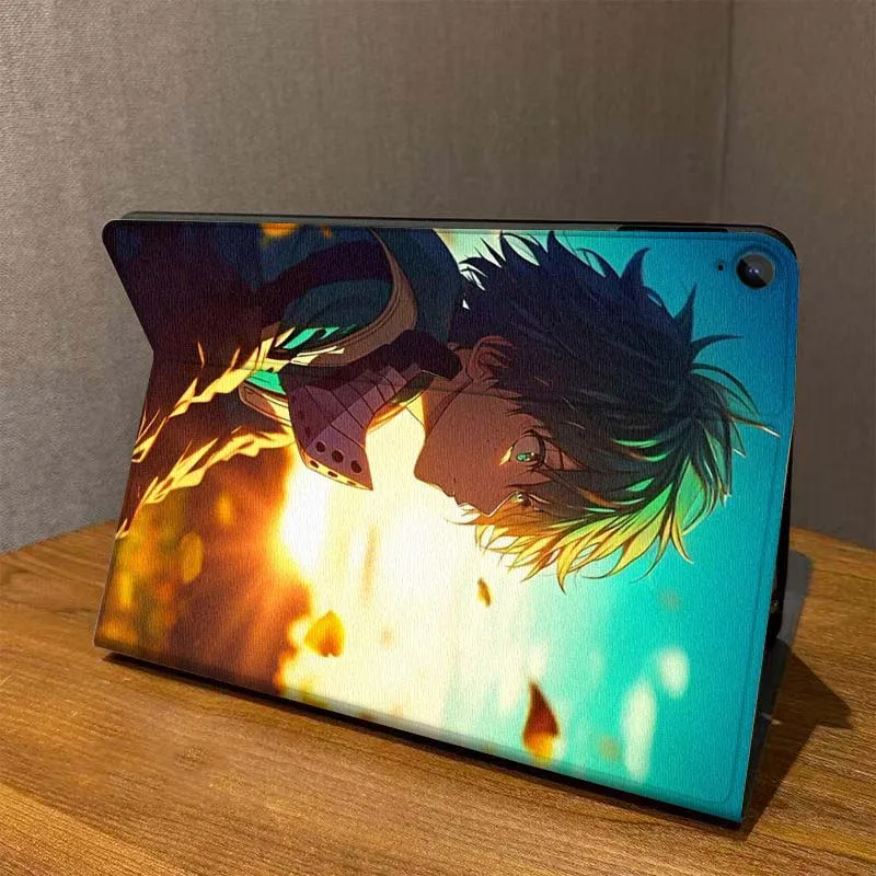 حافظة كمبيوتر لوحي My Hero Academia مشهورة لهاتف سامسونج جالاكسي تاب A7 A A8 A9 A11 S6 S11 10.1 10.4 10.5 بوصة Lite PLUS