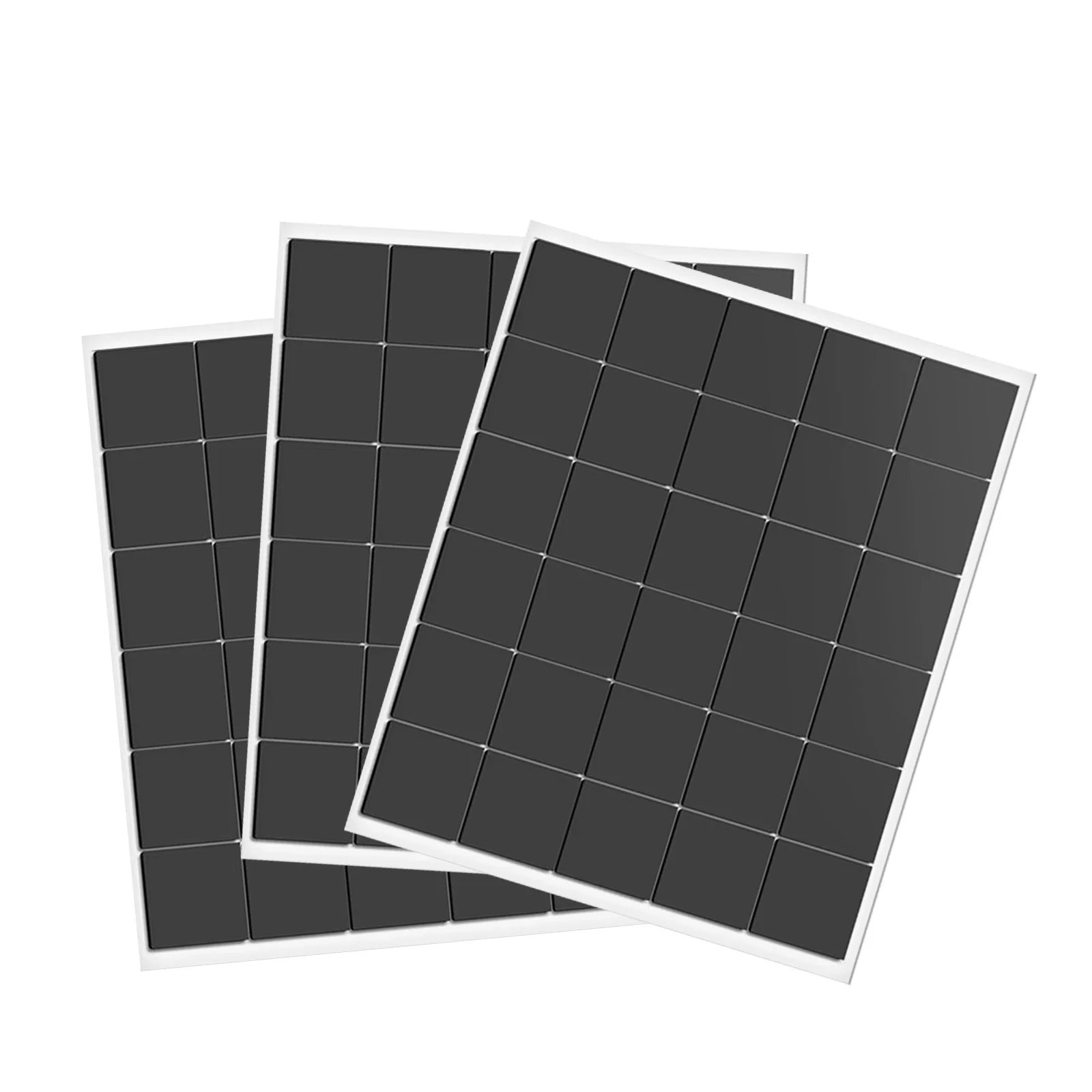 Magnetic Sheets 20/25/30/35mm Square Self-Adhesive Magnets Magnetic Stickers for Household Refrigerator Office Flexible Stickers