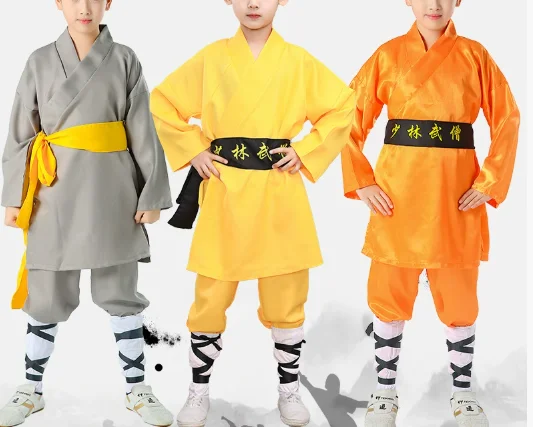 Детская одежда для тренировок Шаолинь Ушу, китайская этническая одежда, костюм для молодежи, одежда для боевых искусств, костюм для тренировок по кунг-фу Детская одежда для тренировок Шаолинь Ушу, китайская этническая одежда, костюм для молодежи, одежда для боевых искусств, костюм для тренировок по кунг-фу