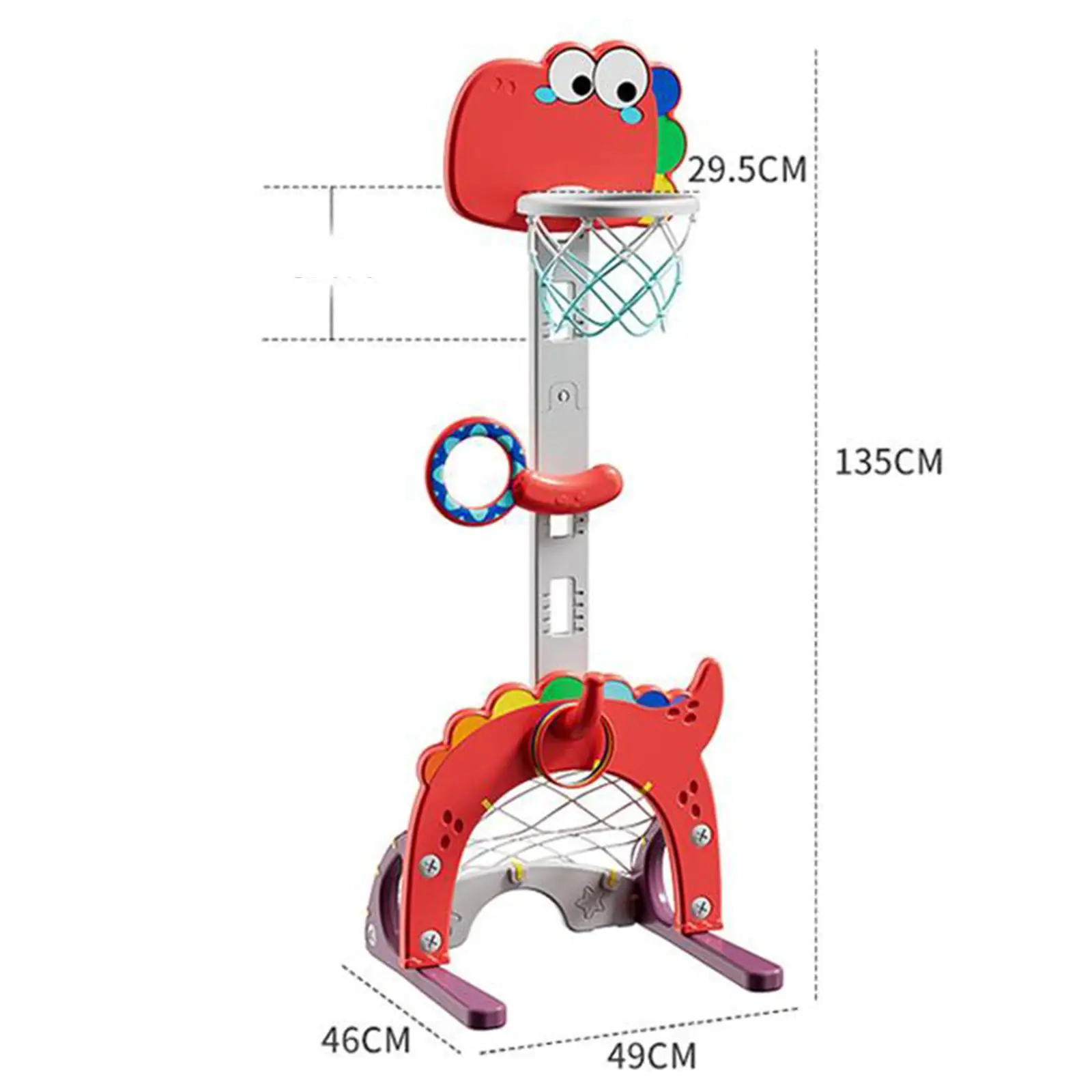 ห่วงบาสเกตบอลของเล่นกลางแจ้งเกมบาสเกตบอลของเล่นเด็กห่วงบาสเกตบอลขาตั้งบาสเกตบอลสําหรับ Park พื้นหลังกลางแจ้งในร่ม