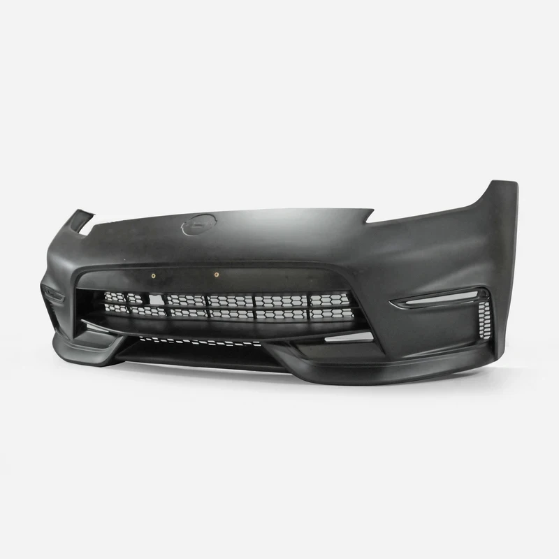 EPR 2009 Onwards 370Z Z34 NIS Style Front Bumper with Unpainted Black Primer Clips & Screws Installation