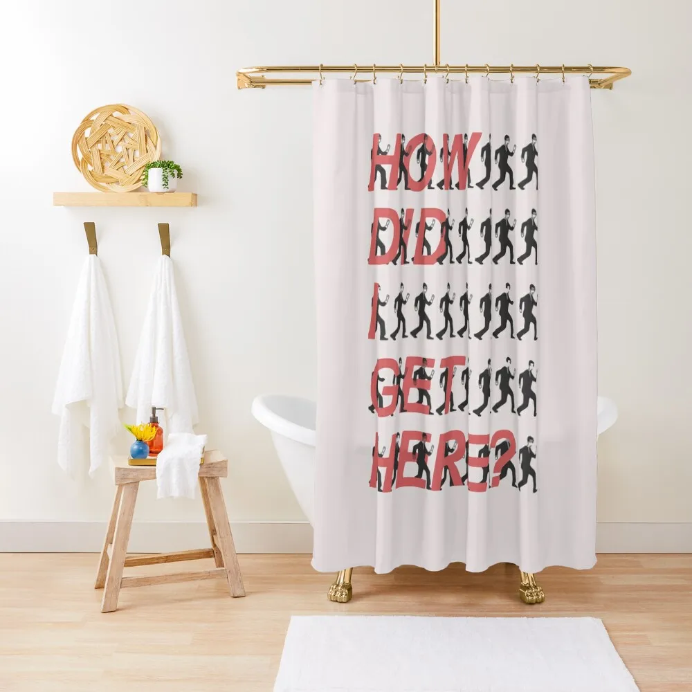 

Inspired By Talking Heads Once In A Lifetime American Rock Band David Byrne Shower Curtain Modern Accessory Bathrooms Curtain