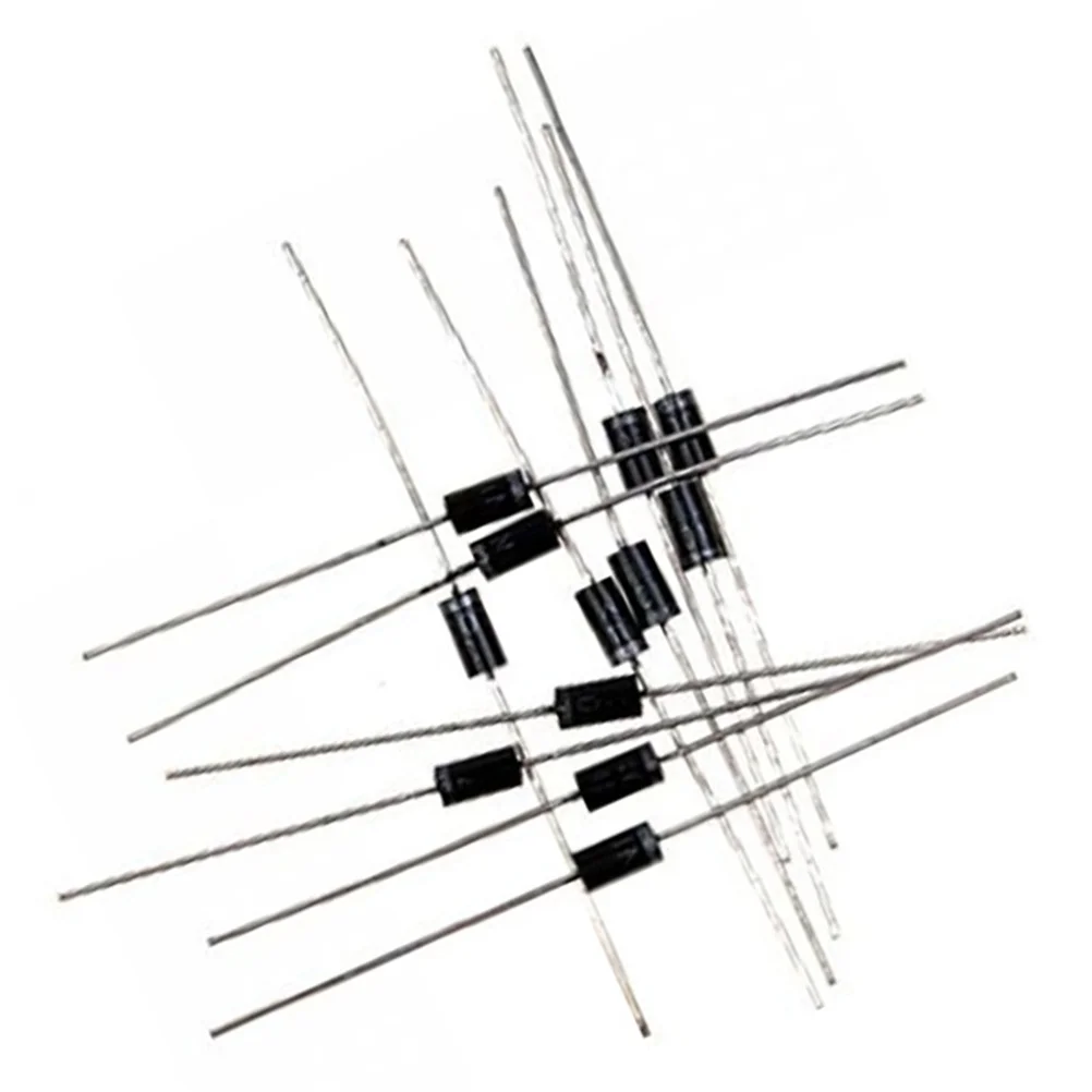 100Pcs Rectifier Diode In4007 1A 1000V Do-41 Inline Package Fast Recovery for Electronics Circuit Use Rectifier Diode