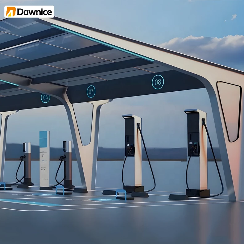 

200KW 300KW 360KW 500KW Commercial Vehicle Charging Pile Car Solar System EV Charger Floor Mounted DC Fast Charging Station