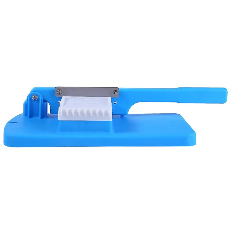 Blue Household Fruit and Vegetable Slicer Kitchen Knife Guillotine Lamb Roll Ejiao Cake