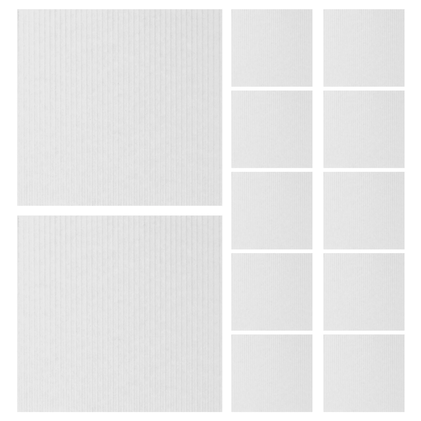 

100pcs Pizza Paper Oil Absorbent Pads Nonstick Baking White Grease Proof Cake Liners Fried Wrapping Protective