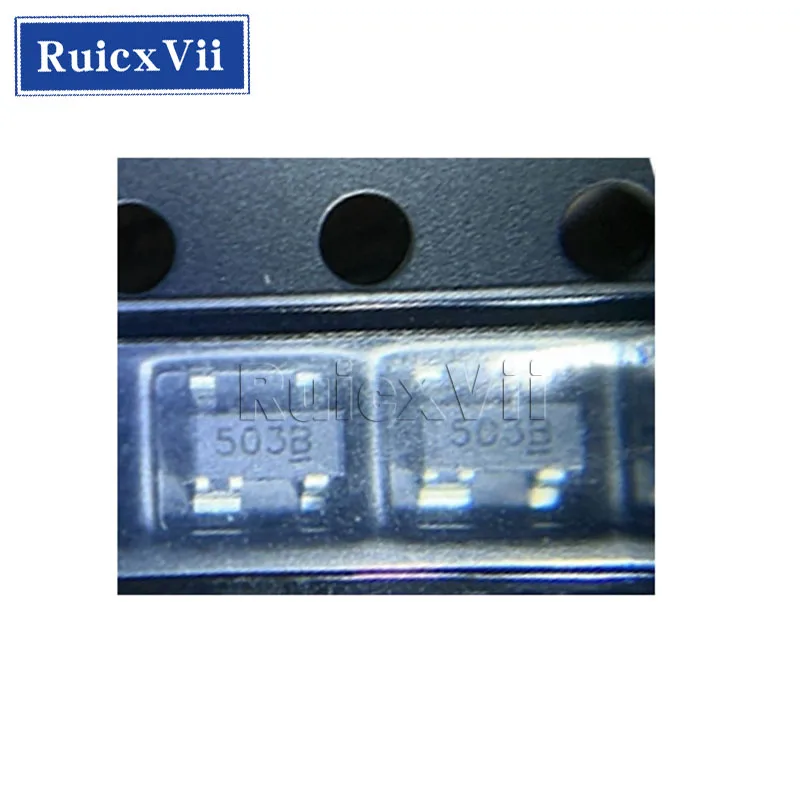 10 Buah SP0503BAHTG SP0503BAHT SOT143 SP0503BA Layar Sutra 503B ESD Perangkat Perlindungan Elektrostatik