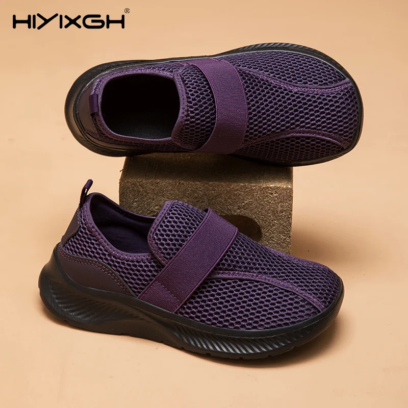 Wide Toe Box Elderly Shoes Comfort Walking Sneakers Diabetic Shoes Orthopedic Bunion Swollen Foot Hallux Valgus Thumb Eversion