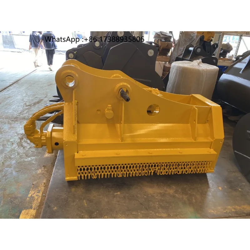Monde 10-16 Ton Excavator Forest Mulcher Shredder Wood Chipper with Motor & Pump for Land Clearing and Shrub Trimming
