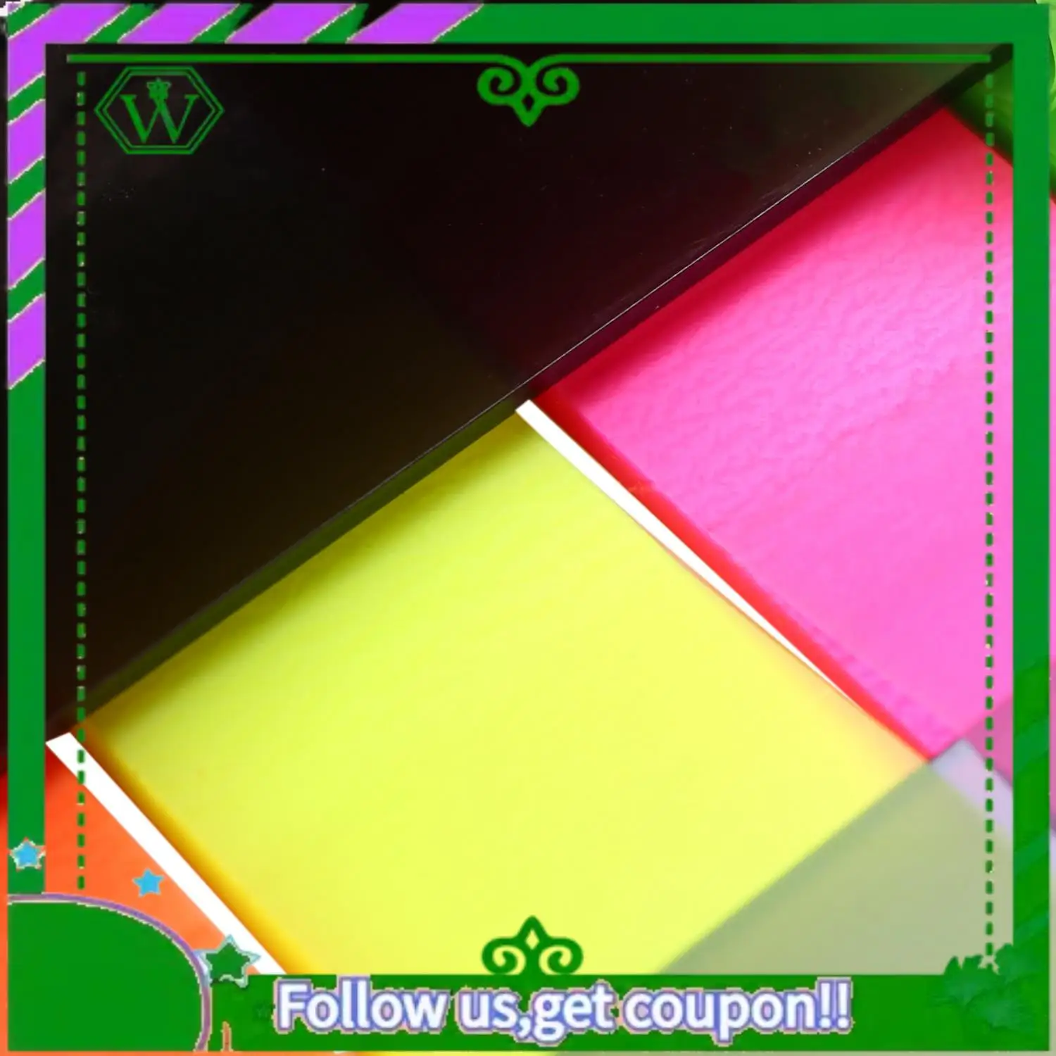 Reliable-Tearable Colored Memo Pad Sticky Notes Cute Self-Adhesive Paper Label Sticker Bookmark Stationery
