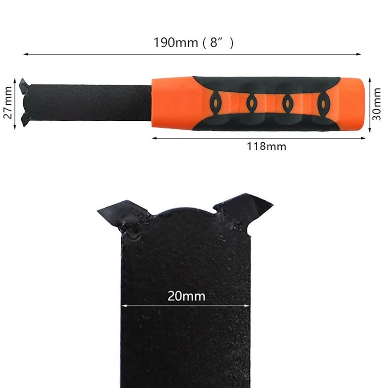 2X Gypsum Cement Board Cutter File Knife Portable Ceiling Calcium Silicate Board Partition Wall Cutter Home Hand Tool