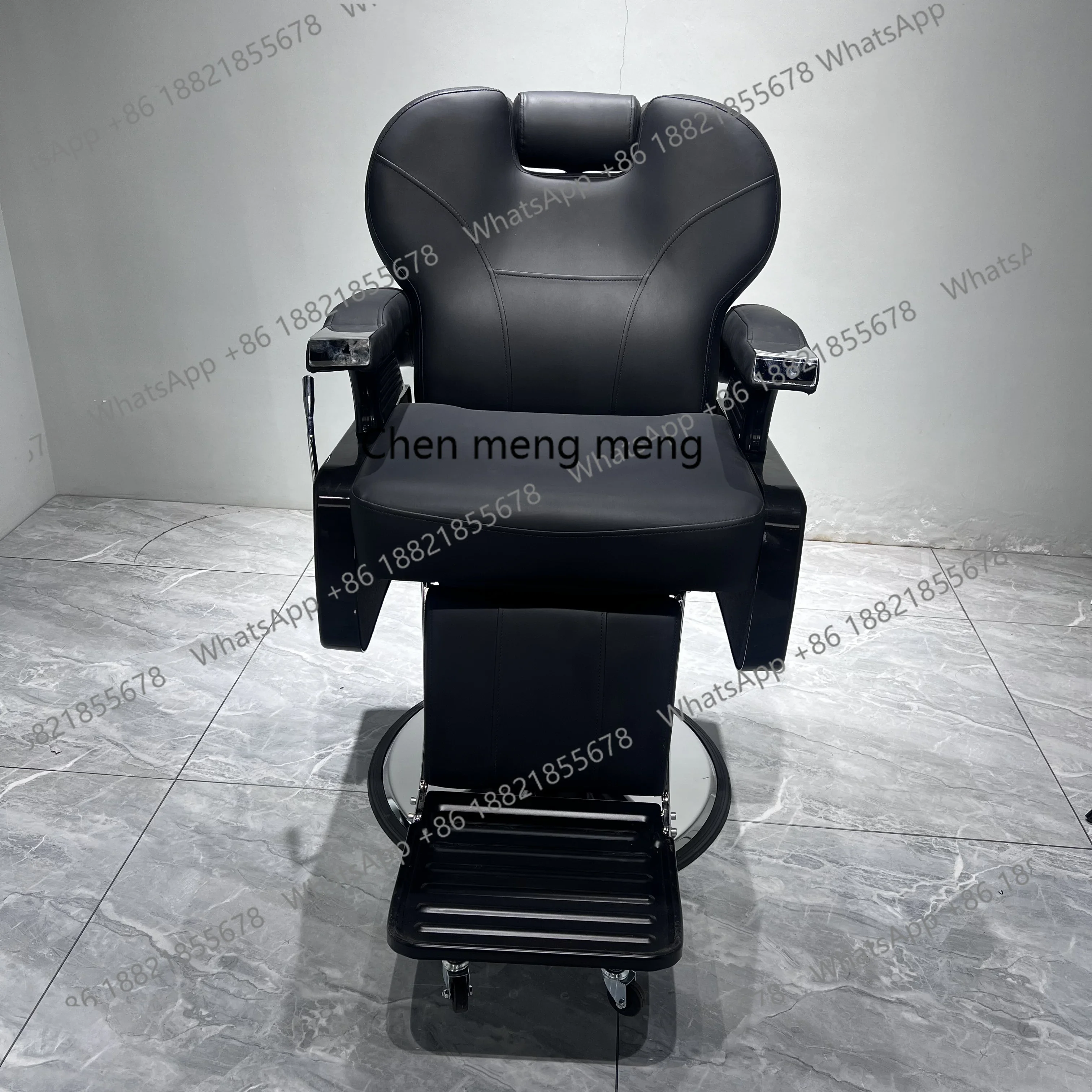 Hot sales Retro oil head big chair shaving down high-end hair salon special barber shop hair cutting chair men's hair cutting ch