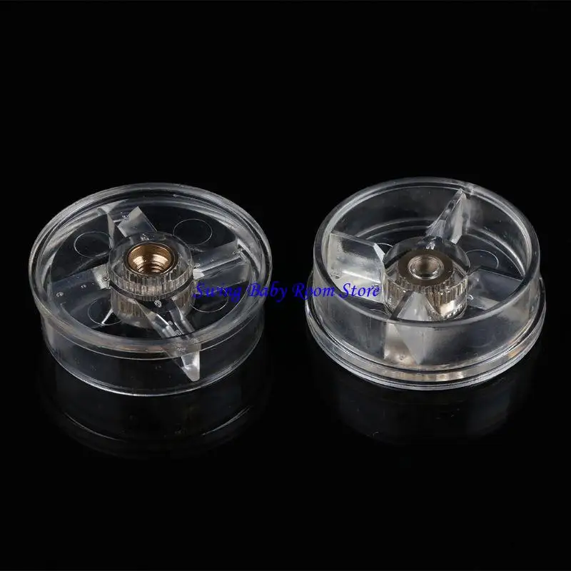 6pcs Replacement 2 Plastic Gear Base 4 Rubber Gear For Magic Bullet Spare Parts