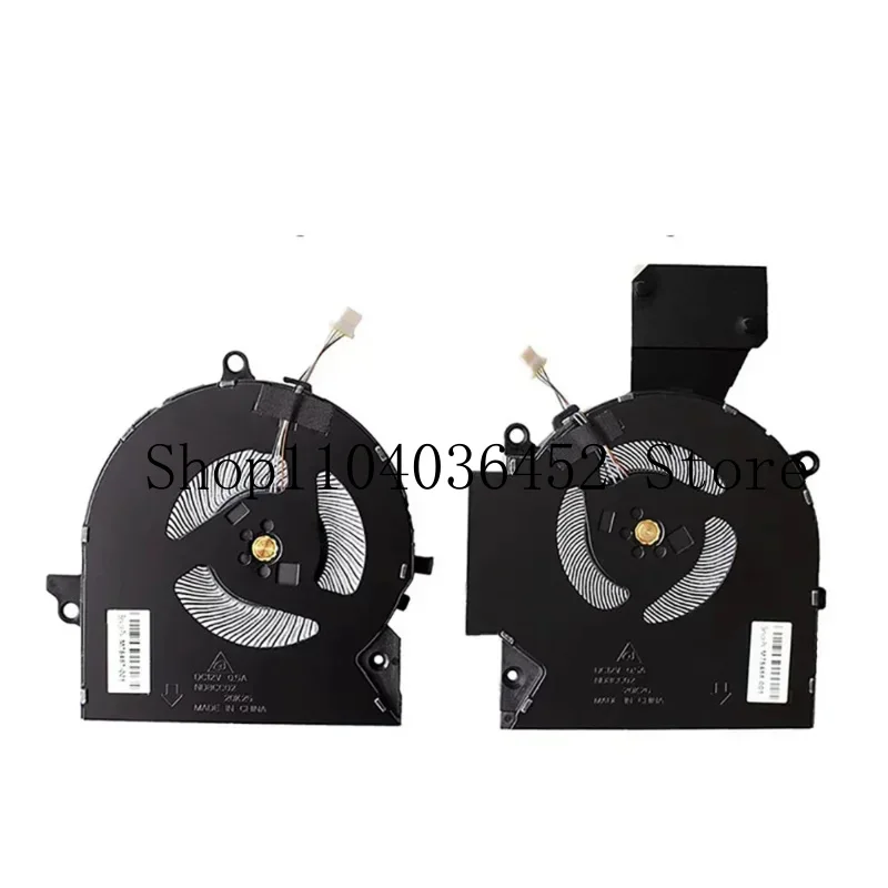 NEW CPU GPU FAN cooling Fan for HP OMEN 16-B TPN-Q265 ND8CC02-20K26 ND8CC02-20K25 M75487-001 M75488-001 DC12v