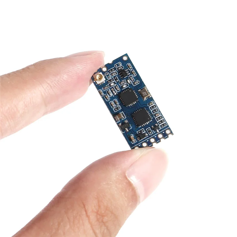 ABUO-Wireless 433Mhz SI4463 HC-12 وحدة المنفذ التسلسلي 1000M استبدال بلوتوث 4 قطعة