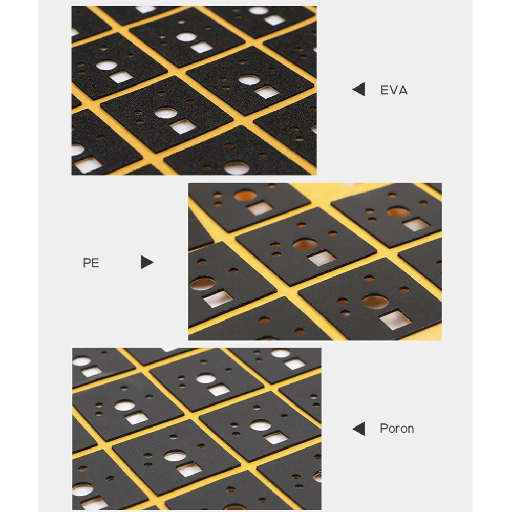 120Pcs Mechanical Keyboard Switch Sticker Noise Dampener Foam Sound Reduction Insulation Film For Switch Stabilizer-AEF7