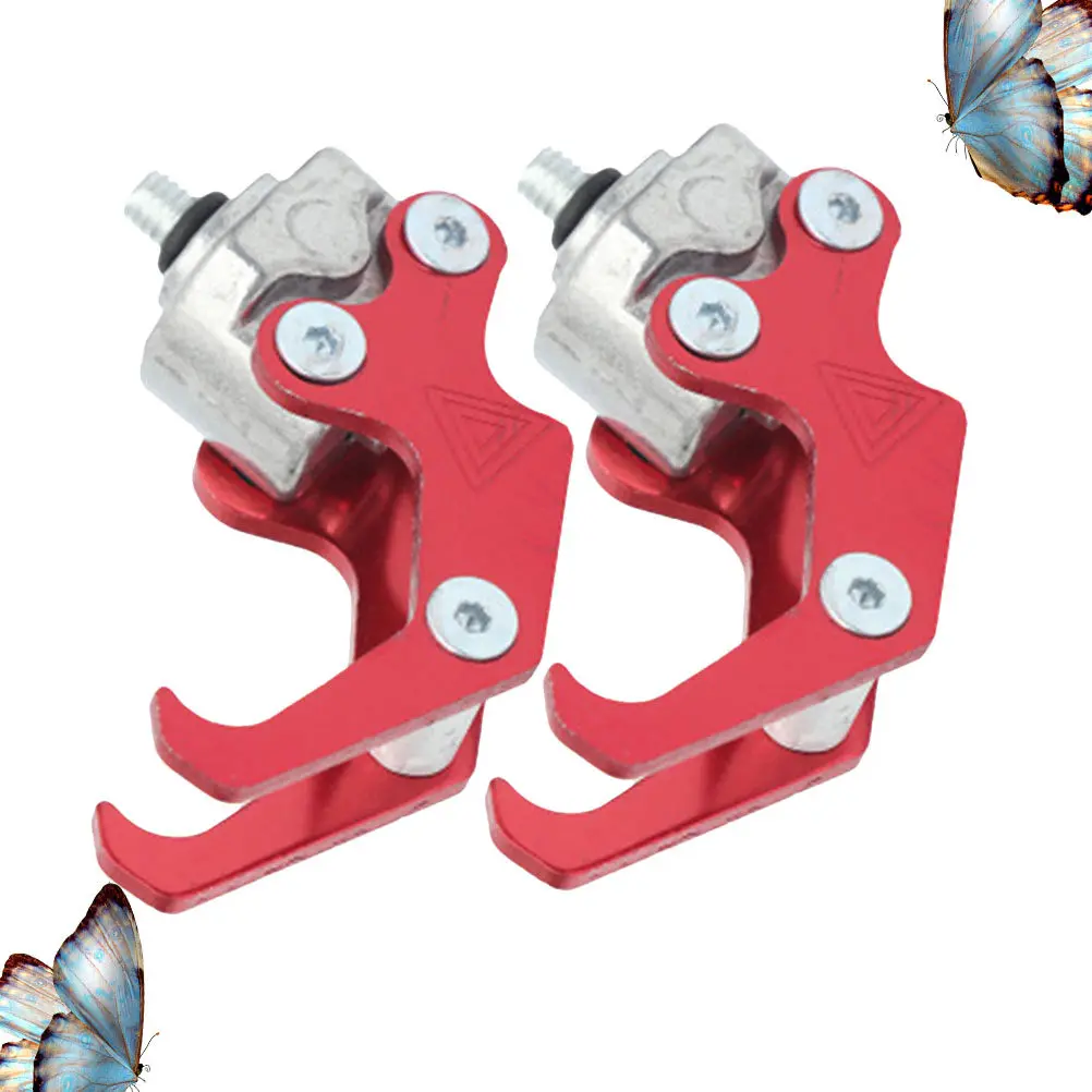 

2Pcs Motorcycle Hook Durable Aluminium Alloy Universal Fit for Motorbikes Easy Installation Sturdy Motorcycle Hook