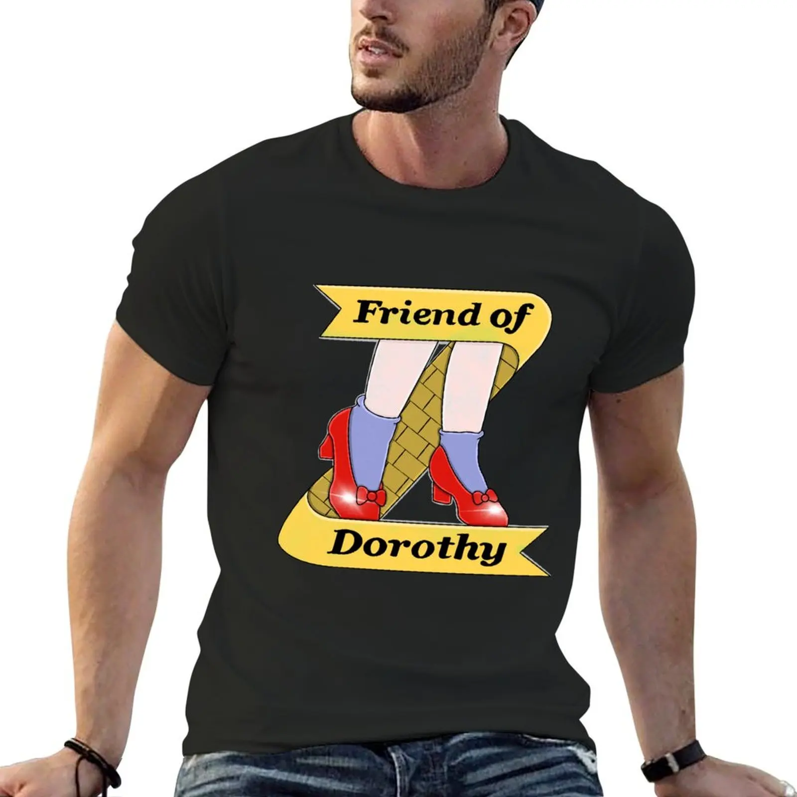 

LGBTQ Friend of Dorothy T-Shirt shirts graphic tees graphic shirts tees mens t shirts pack