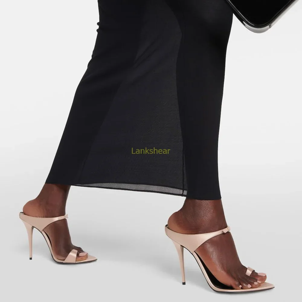 

Сандалии с квадратными пуговицами и кристаллами с открытым носком, сексуальные шлепанцы с острым носком на тонком каблуке, новые поступления, модная женская современная обувь