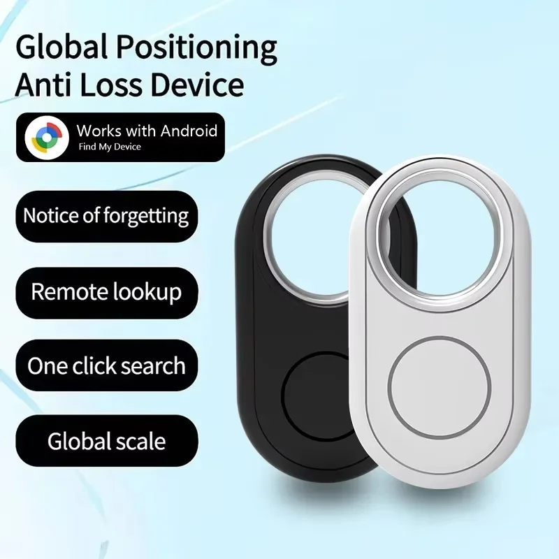 

GPS Tracker For Android Tracker Work With Google Find My Bluetooth Locator Finder Global Positioning Anti-lost Device Smart Tag