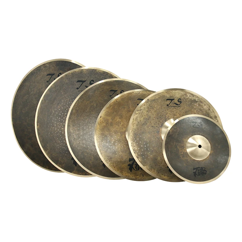 

100% Handmade B20 Bronze TS Series 6pcs Cymbals Set