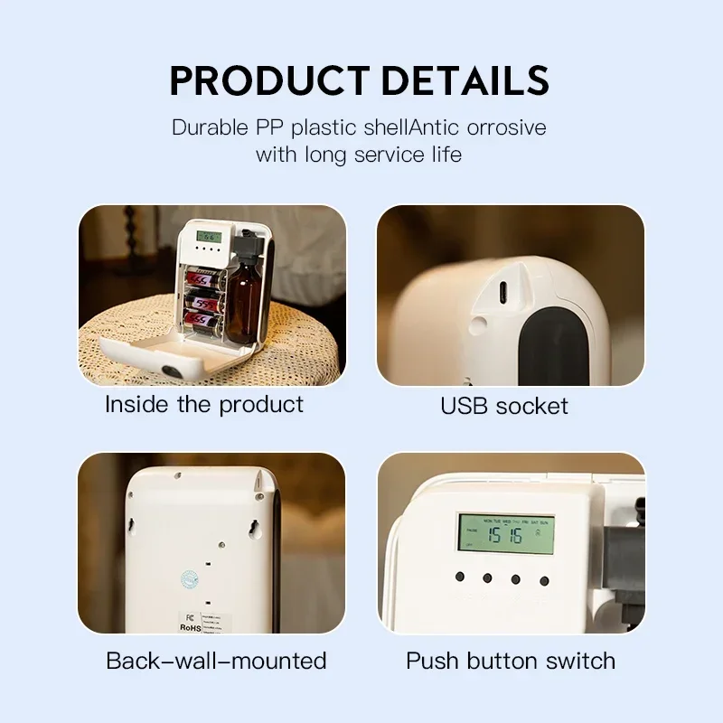 NAMSTE 300m³ Aromatic Diffuser Smart Scent Air Machine For Home Professional Waterless Essential Oil Diffuser Air Freshener