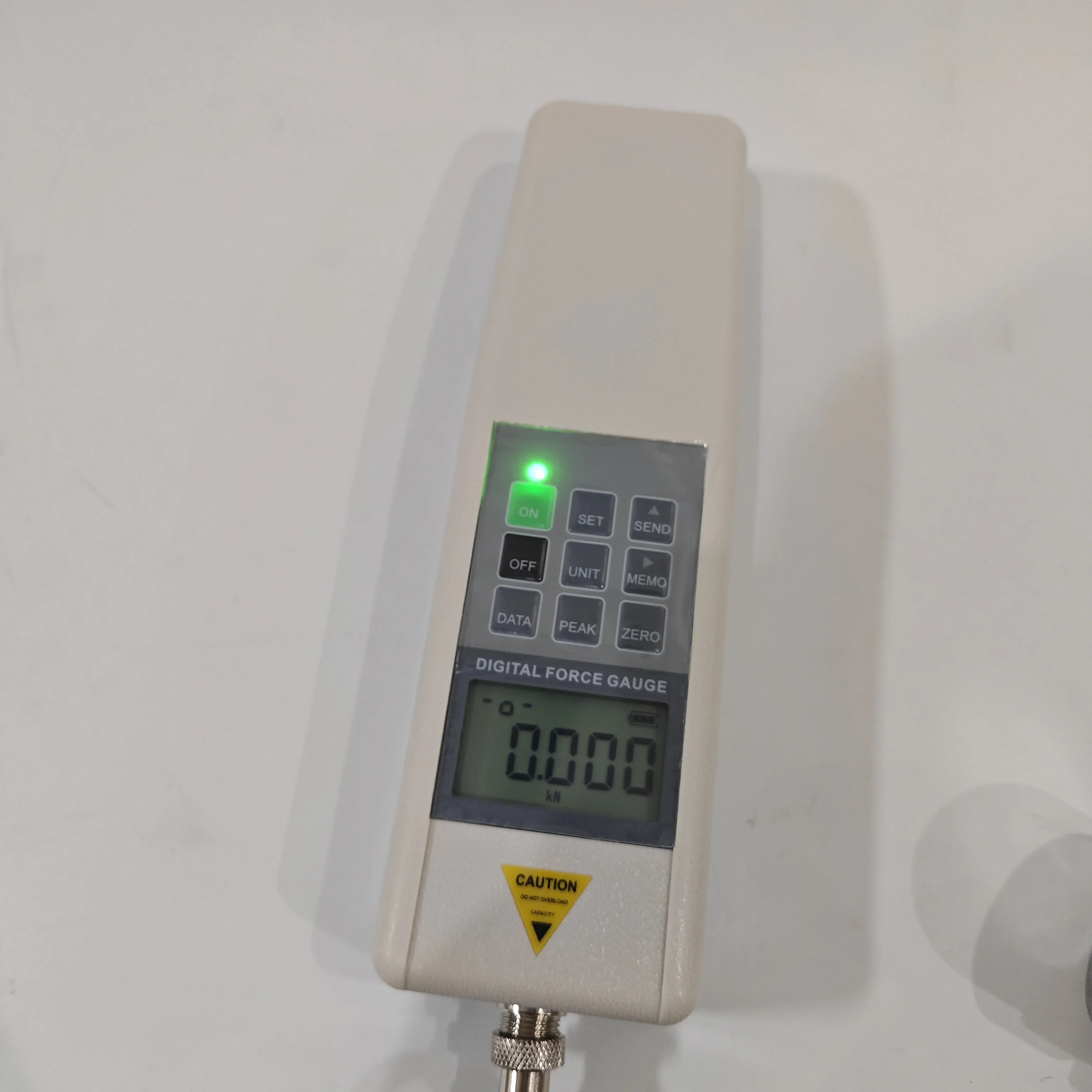 Digital Push Pull Force Gauge HP-5K, 5000N/500kg Tension and Compression Tester Dynamometer with USB Cable - view 6