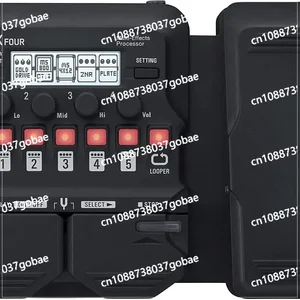 Processador multiefeito de guitarra Zoom G1 G1X FOUR com pedais 10 principais vendas pedaleira zoom g1x on - №10