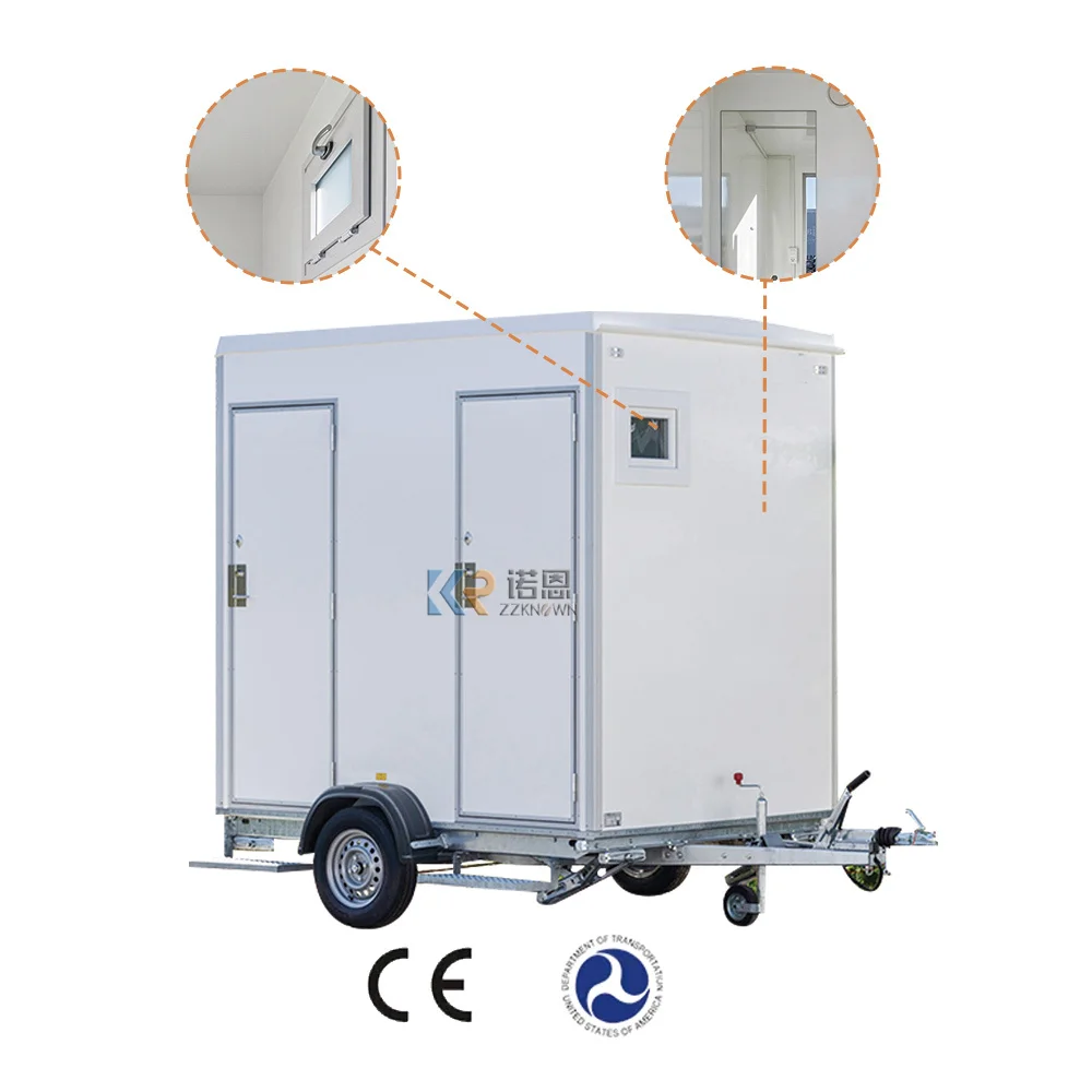 Portable Toliets Modern Design Moulding Squat Restroom Trailers Modular Temporary Mobile Toilet