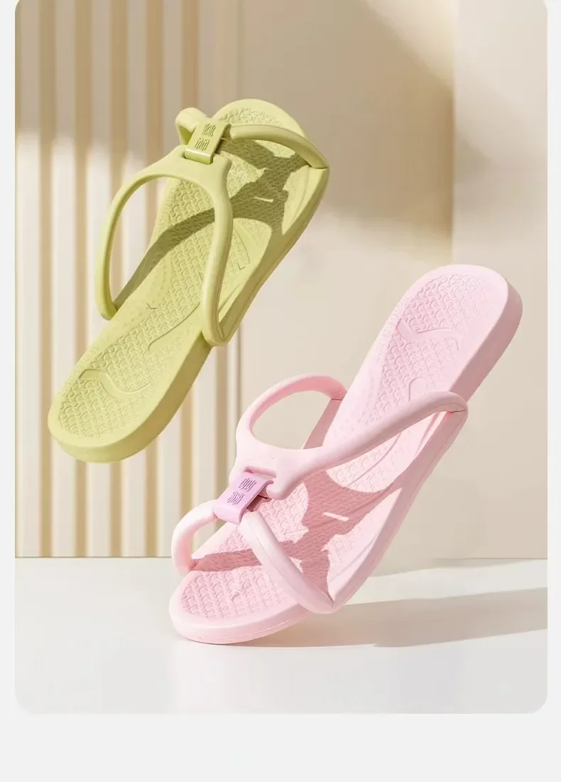 Faltbare Reiseslipper Unisex EVA Flip-Flops Hotel Rutschfeste Damen Herren Badezimmer Indoor-Sandalen Tragbar Leichtgewichtig Bequem – Detail 7