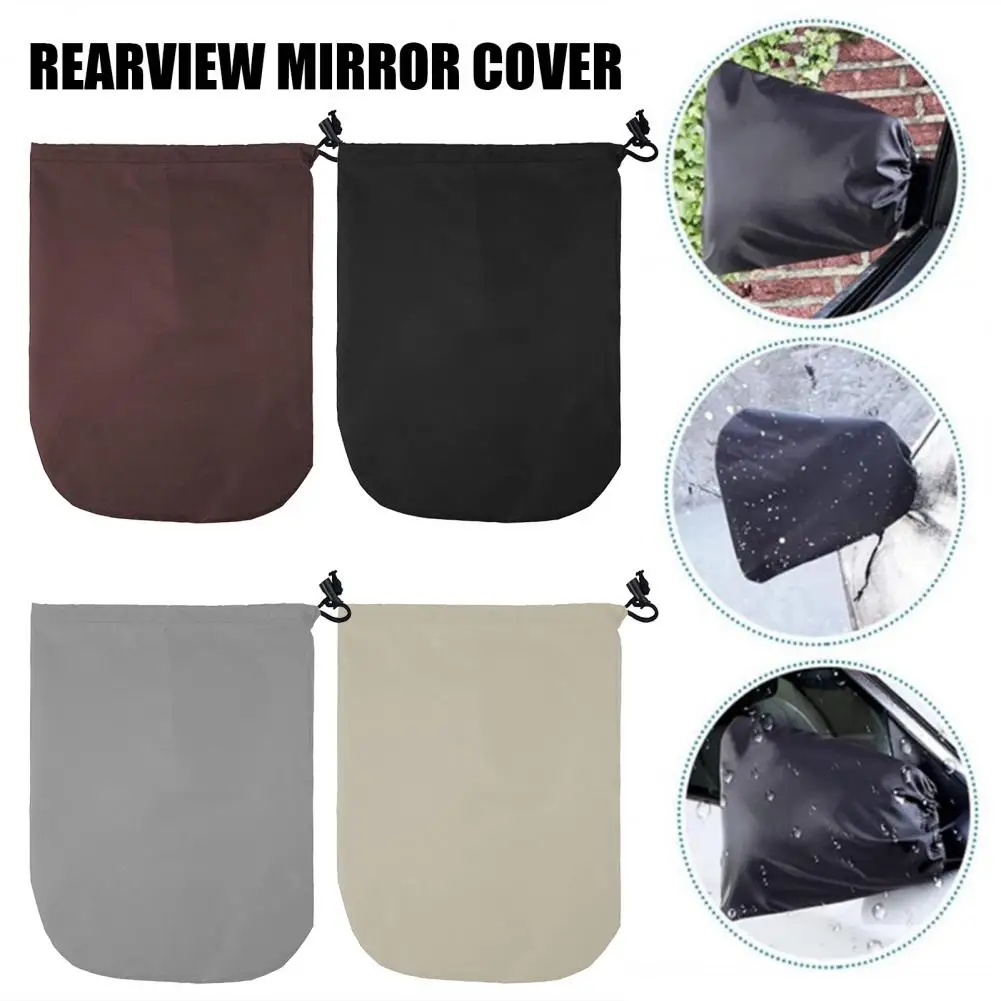 1 Pair Car Side Mirror Covers All-weather Vehicle Mirror Protector Universal Car Side Mirror Covers for Truck Suv Accessories