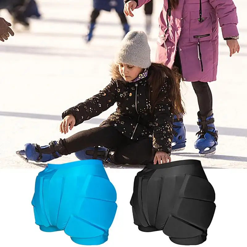 Hip Protection Pads Shorts Ergonomic 3D Snowboard Butt Pad Protective Padded Shorts Skating Protective Gear For Ice Skating