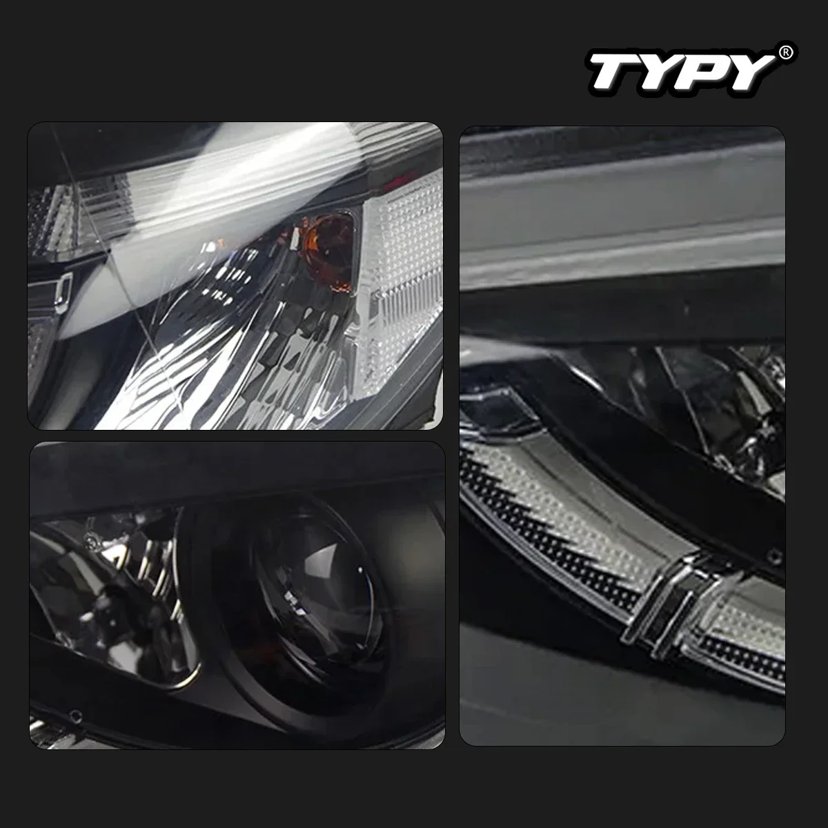 

TYPY новая светодиодная фара, обновленная, модифицированная для Mazda CX-5, фара 2012-2016, фара с динамическим сигналом, автоаксессуары