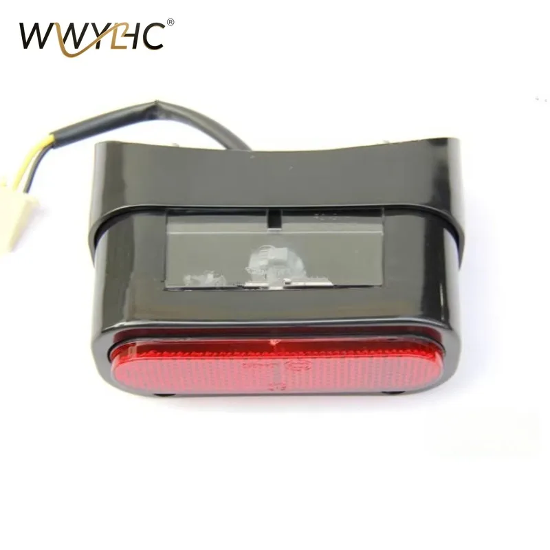 Suitable for Prince QJ150-3B/18F/18R Rear License Plate Light Assembly Rear Fog Lamp