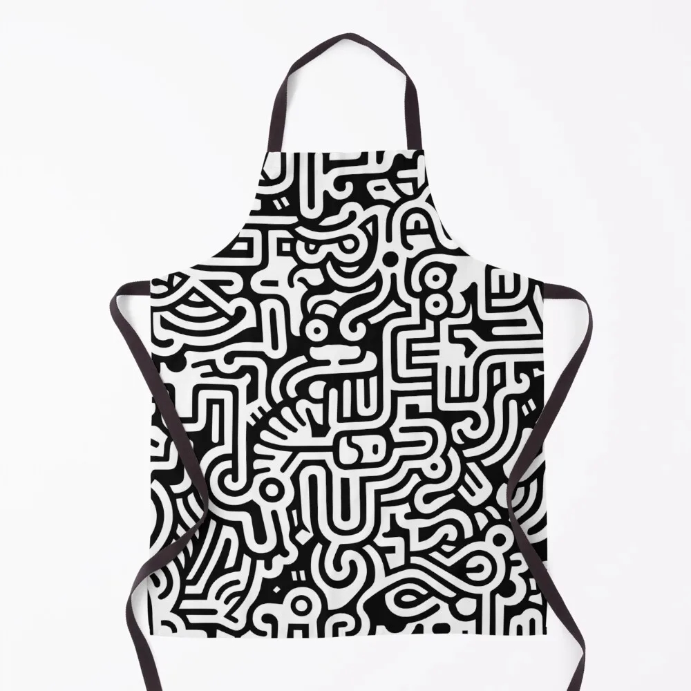 Pop Art Abstract Apron cooks clothes Restaurant Kitchen Equipment Apron