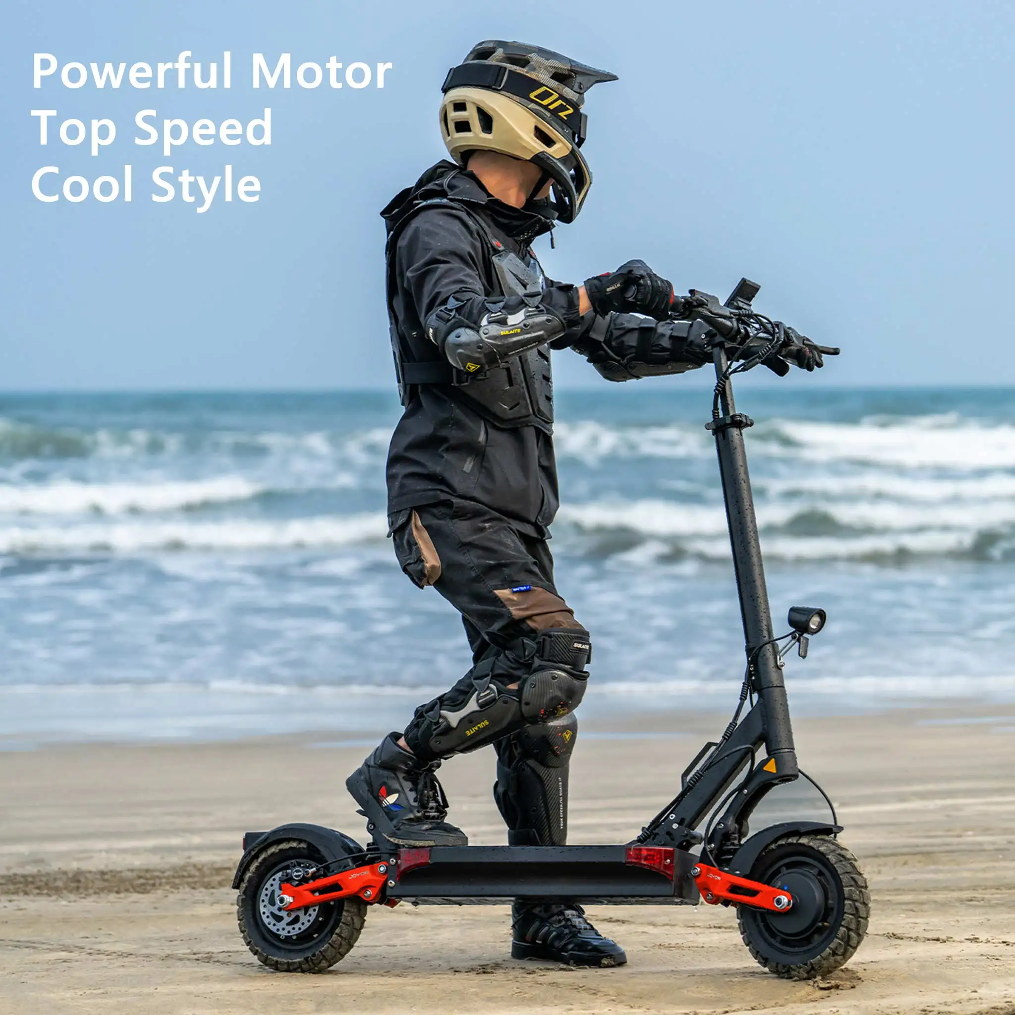 JOYOR 2000W Dual Motor Electric Scooter, 60V18Ah Foldable with 10